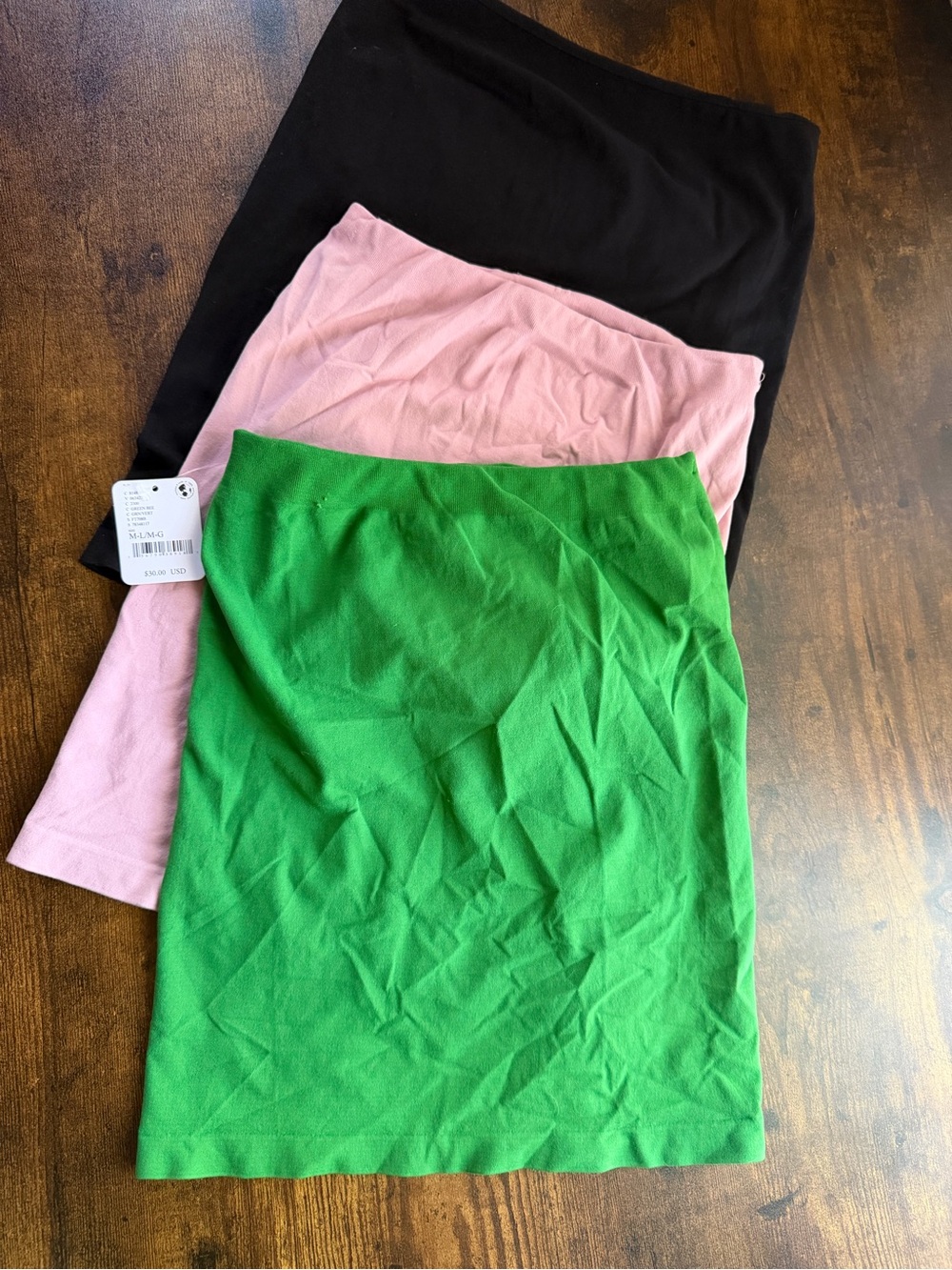Free People intimates Seamless Tube Top Bundle of 3 | NWT + EUC | M/L